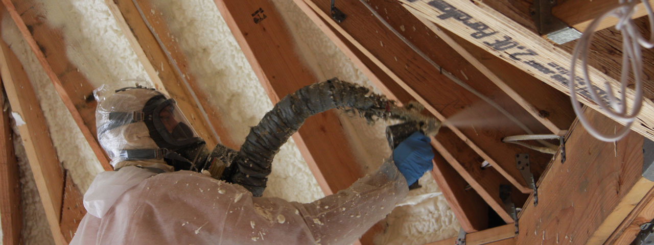   Attic Insulation Spray Foam